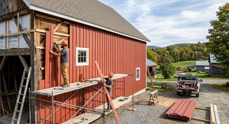Barn Siding Installation in Fraser, MI
