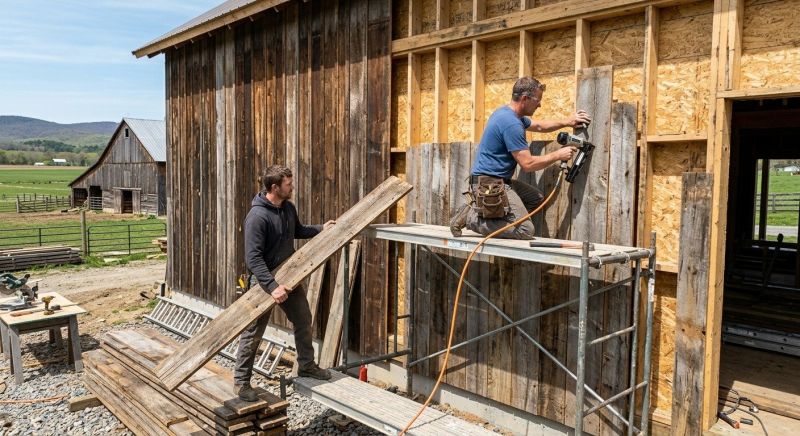 Barn Siding Installation in Roseville, MI