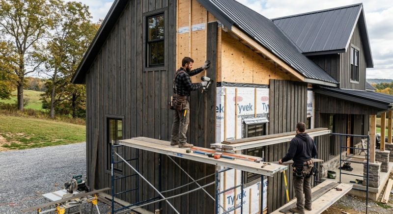 Barn Siding Installation in Troy, MI