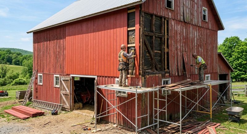 Barn Siding Replacement in Mount Clemens, MI