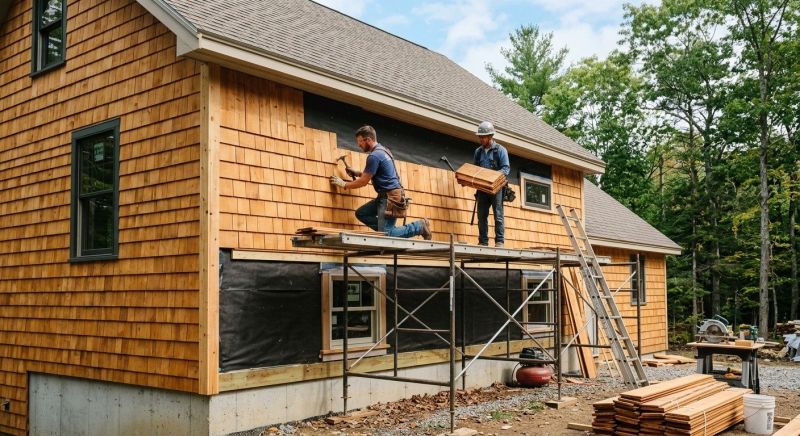 Cedar Siding Installation in Mount Clemens, MI