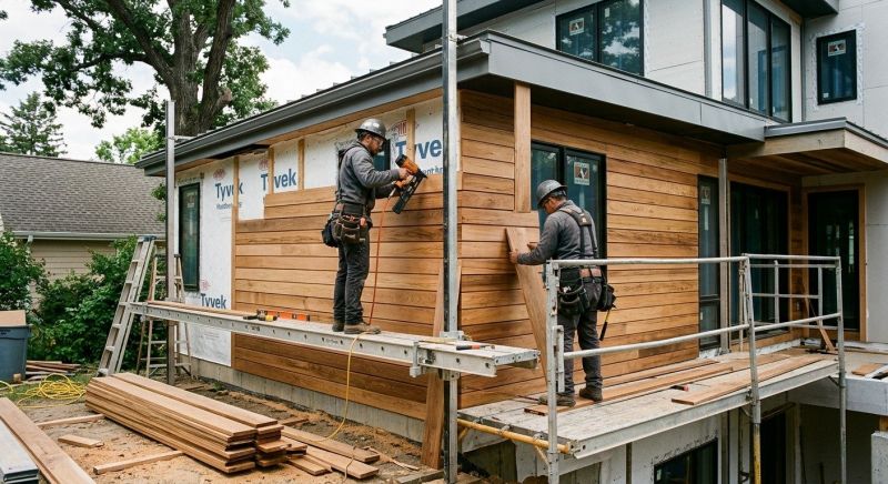 Hardwood Siding Installation in Macomb, MI