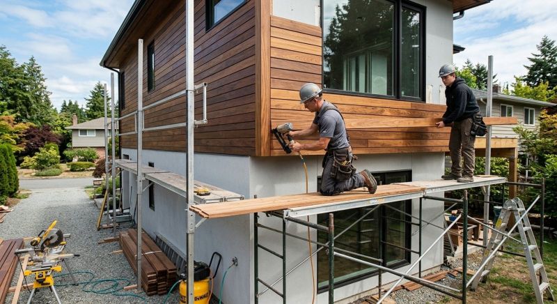 Hardwood Siding Installation in New Baltimore, MI