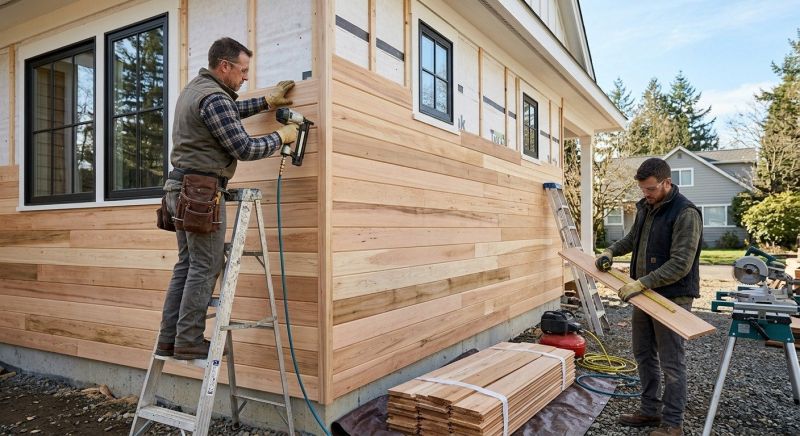 Hardwood Siding Installation in Romeo, MI