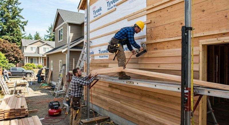 Hardwood Siding Installation in Sterling Heights, MI
