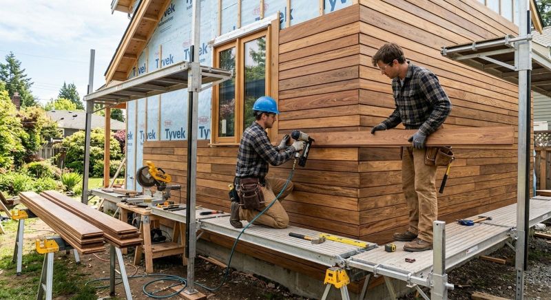 Hardwood Siding Installation in Wayne County, MI