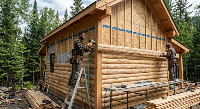 Log Siding Installation in Bloomfield Hills, MI