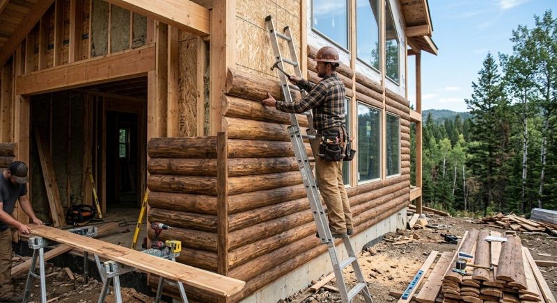 Log Siding Installation in Wayne County, MI