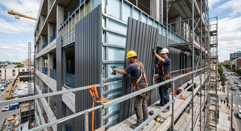 Metal Cladding Installation in Mount Clemens, MI