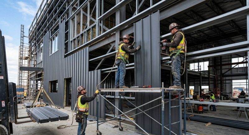 Metal Cladding Installation in Mount Clemens, MI
