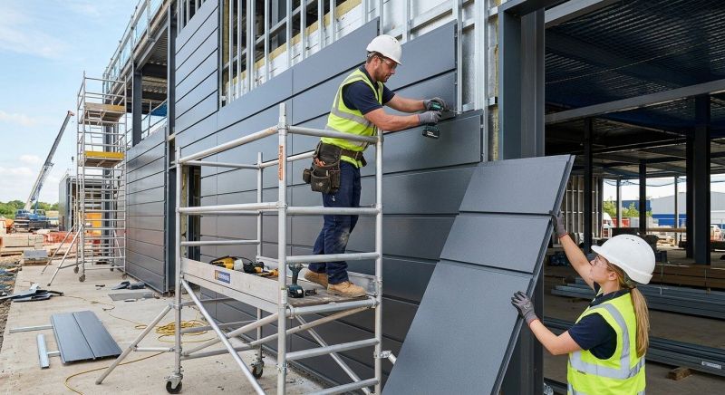 Metal Paneling Installation in Mount Clemens, MI