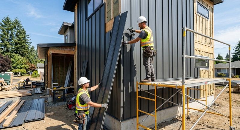 Metal Siding Installation in Dearborn, MI