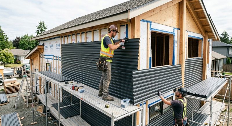 Metal Siding Installation in Utica, MI