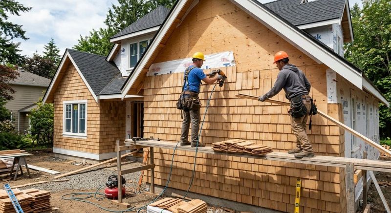 Shake Siding Installation in Lake Orion, MI