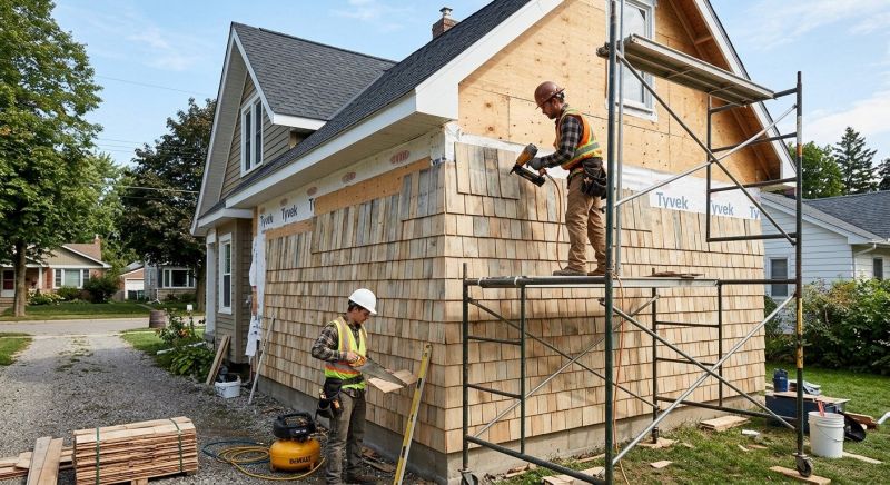 Shake Siding Installation in Mount Clemens, MI
