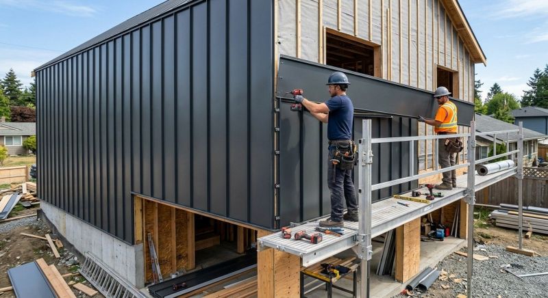 Sheet Metal Siding Replacement in Mount Clemens, MI