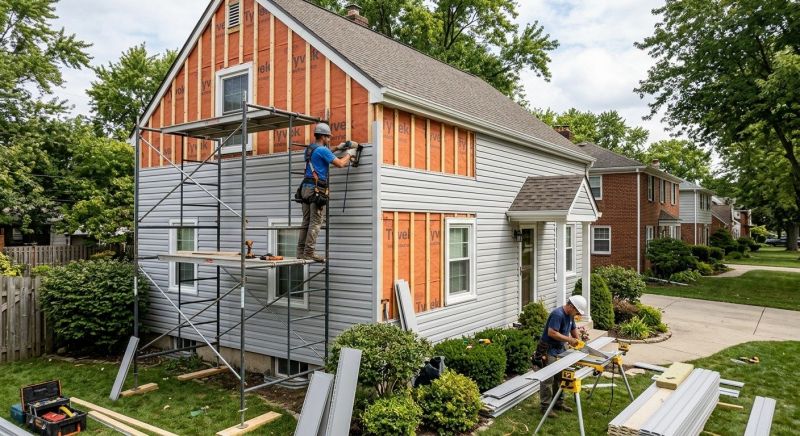 Siding Installation in Roseville, MI