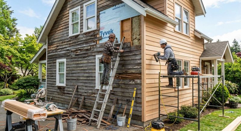 Wood Siding Replacement in Waterford, MI
