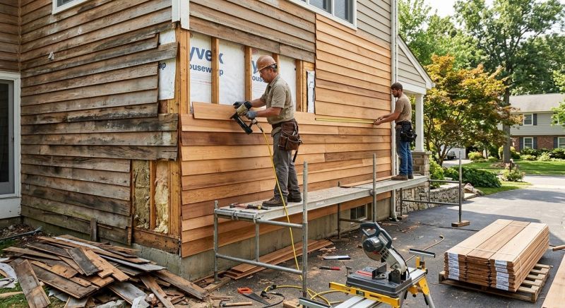 Wood Siding Service in Troy, MI