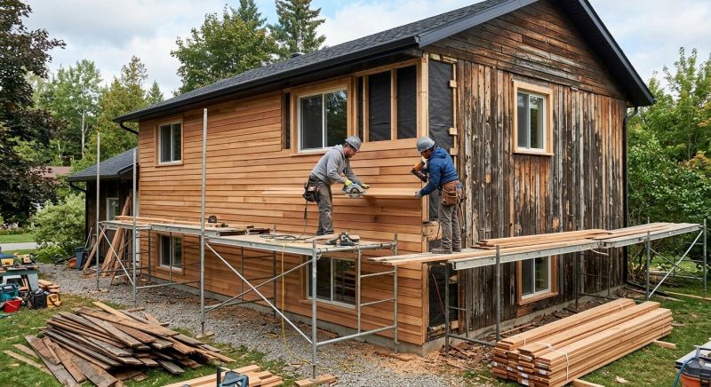 Wood Siding Service in Utica, MI